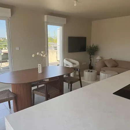 De Standing, Ouest De Montpellier, Grand Roof Top, Parking Inclus