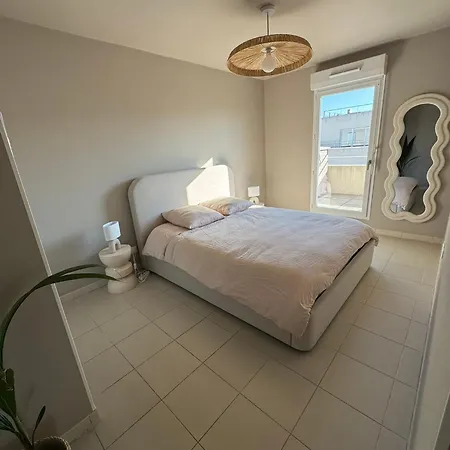 De Standing, Ouest De Montpellier, Grand Roof Top, Parking Inclus Apartman Juvignac